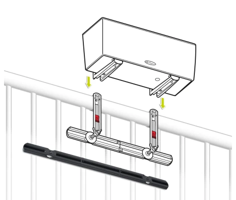 Lechuza Estabilizador Para Soporte Balconera