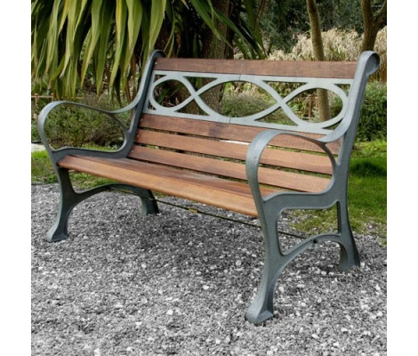 Banco Jardín Papillon Houston Forjado