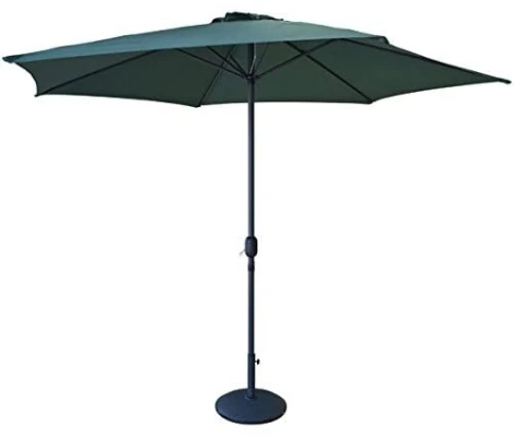 Sombrilla Parasol Poliéster Verde 300x300x270 cm