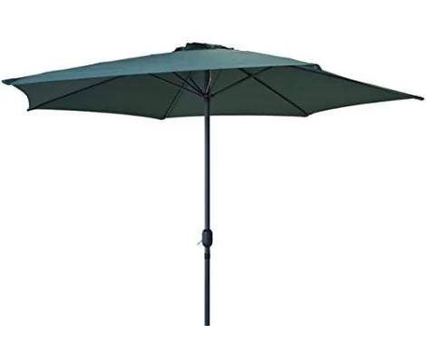 Sombrilla Parasol Poliéster Verde 300x300x270 cm