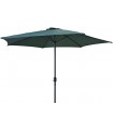 Sombrilla Parasol Poliéster Verde 300x300x270 cm
