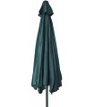 Sombrilla Parasol Poliéster Verde 300x300x270 cm
