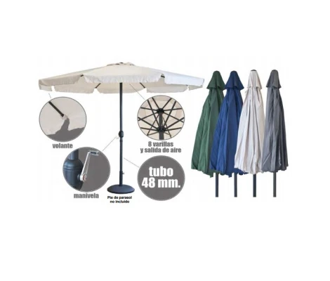 Parasol Con Volante 3 m