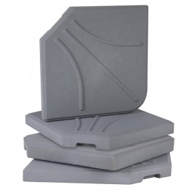 Pie Cemento Parasol Lateral 16 kg