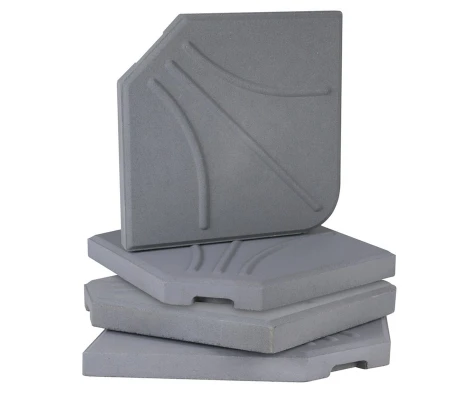 Pie Cemento Parasol Lateral 16 kg