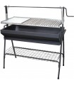 Imex El Zorro Barbacoa Con Parrilla-Plancha y Elevador 60x50x115 cm 71763