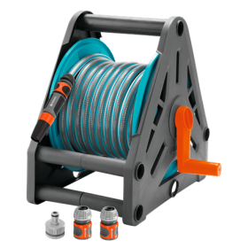 Gardena Enrollador De Manguera  30 Con Manguera 15 m