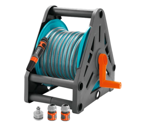 Gardena Enrollador De Manguera  30 Con Manguera 15 m