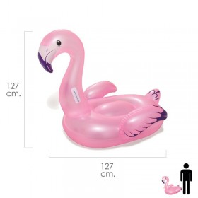 Bestway  Flotador Flamenco Rosa 127x127 cm