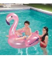 Bestway  Flotador Flamenco Rosa 127x127 cm