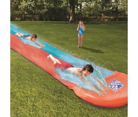 Bestway Pista Deslizamiento Hinchable Doble 4,88 metros