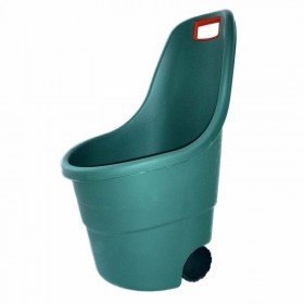 Keter Cubo Multiusos Con Ruedas Easy Go 60 L Color Verde