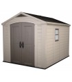 Keter Caseta De Resina Factor 8X11 - 209876 - 256,5x331,5x243 cm y 8,1 m²