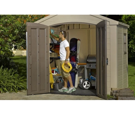 Keter Caseta De Resina FACTOR 8X6 - 209871 - 256.5x182x243 cm