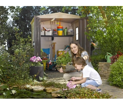 Keter Caseta De Resina Factor 6x6 - 209872 178x196x208 cm