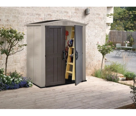 Keter Caseta De Resina FACTOR 6X3 - 209874 - 178 X 113.5 X 208 cm