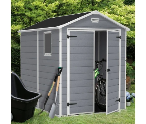 Keter Caseta De Resina MANOR 6X8 DD - 203522 - 185.5 X 236.8 X 227 cm