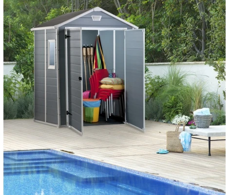 Keter Caseta De Resina MANOR 6X5DD - 203521 - 185 X 152 X 226 cm