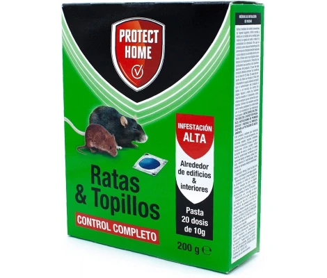 Protect Home Raticida En Pasta Para Ratas y Topillos