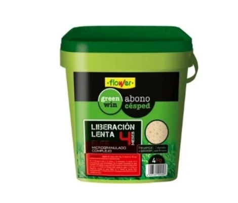 Flower Abono Césped Elite Microgranulado Liberación Lenta 4 Meses