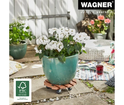 Warner Soporte Con Ruedas Para Plantas Ø 29 cm WPC GH 0535