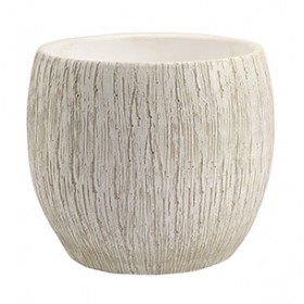 Macetero ARA Blanco Pátina