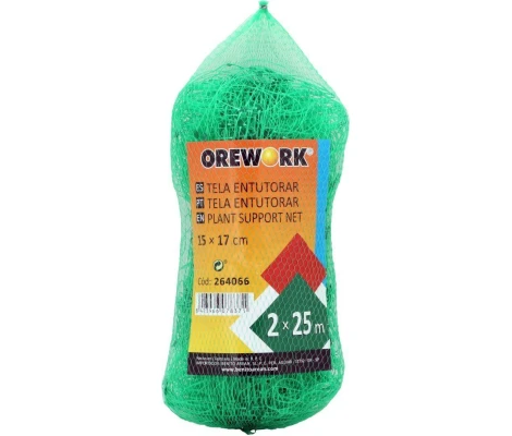 Orework Malla Para Entutorar 2x25m -15x17cm