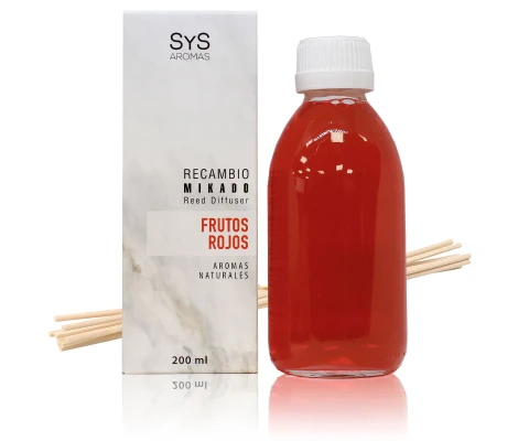 SYS Recambio Mikado Ambientador Frutos Rojos 200 ml