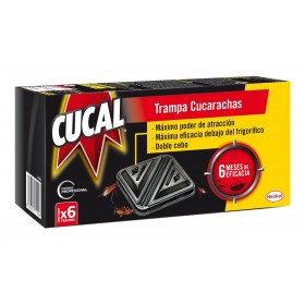 Cucal Insecticida Trampa Cucarachas Doble Cebo 6 uds