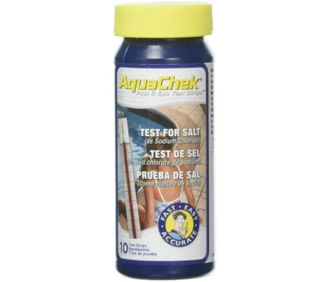 Tiras Analíticas De Sal Piscina Aquachek
