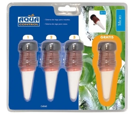 Aqua Control Sistema De Riego Macetas 3+1
