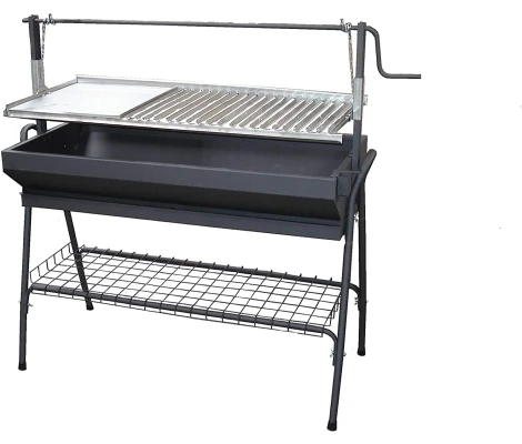 Imex El Zorro Barbacoa Con Parrilla-Plancha y Elevador 100x50x115 cm 71765