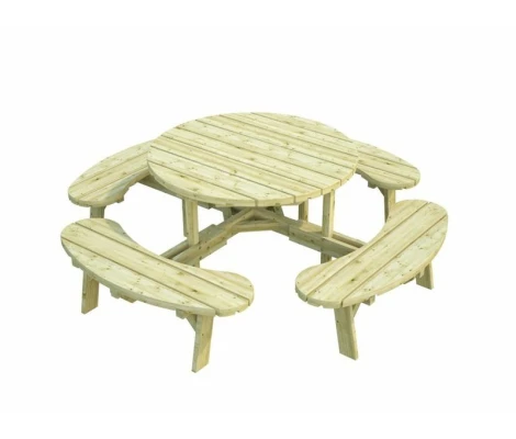 Palmako Mesa De Jardín Redonda Oscar ( 222 x 222 x 73 cm )