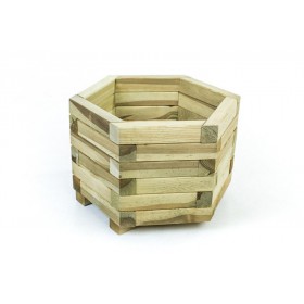 Palmako Pack 18 Jardineras De Madera Smilla 45 x 39 x 30 cm