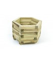Palmako Pack 18 Jardineras De Madera Smilla 45 x 39 x 30 cm