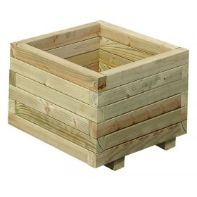 Palmako Pack 6 Jardineras De Madera Tove 40 x 40 x 34 cm