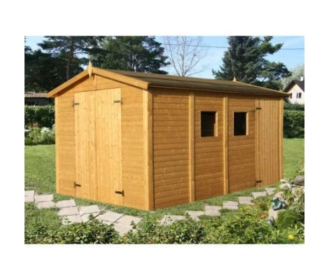 Palmako Cobertizo De Madera Dan 9.9 m2 273 x 370 cm el16-2737