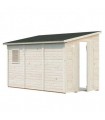 Palmako Cobertizo De Madera Mia 5.2 m2 333 x 165 cm el16-3317