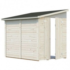 Cobertizo De Madera Palmako Mia 3.4 m2 222 x 165 cm el16-2217