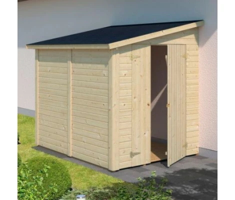 Cobertizo De Madera Palmako Mia 3.4 m2 222 x 165 cm el16-2217