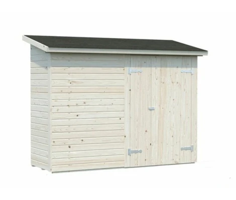 Palmako Cobertizo De Madera Leif 2.2 m2 254 x 112cm el16-2309