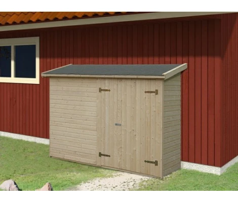 Palmako Cobertizo De Madera Leif 2.2 m2 254 x 112cm el16-2309