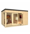 Palmako Casa Nórdica De Madera  Solveig 13.6 m2 456 x 332 cm el18-4533-1