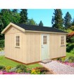 Palmako Casa Nórdica De Madera Hedwig 13.6 m2 330 x 454 cm el18-4633