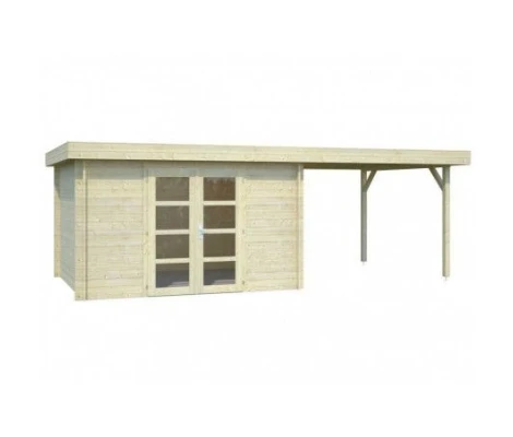 Palmako Cabaña De Madera Elsa 9.6 + 8.1 m2 637 x 320 cm fr28-6432