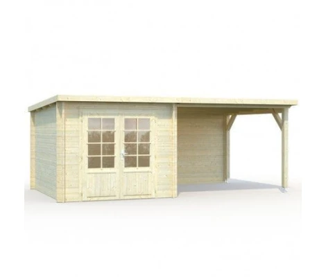 Palmako Cabaña De Madera Ella 6.9 + 8.2 m2 550 x 320 cm frb28-5330