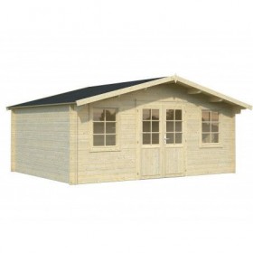 Palmako Cabaña De Madera klara 17.0 m2 504 x 380 cm fr28-5038-2