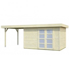 Palmako Cabaña De Madera Lara 8.4 + 5.9 m2 587 x 250 cm fr28-5925