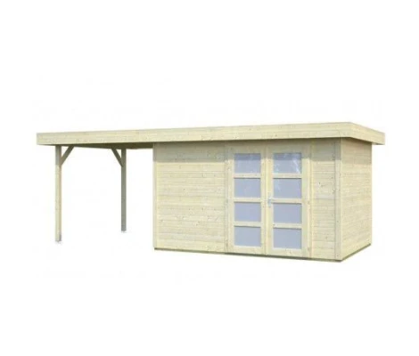 Palmako Cabaña De Madera Lara 8.4 + 5.9 m2 587 x 250 cm fr28-5925