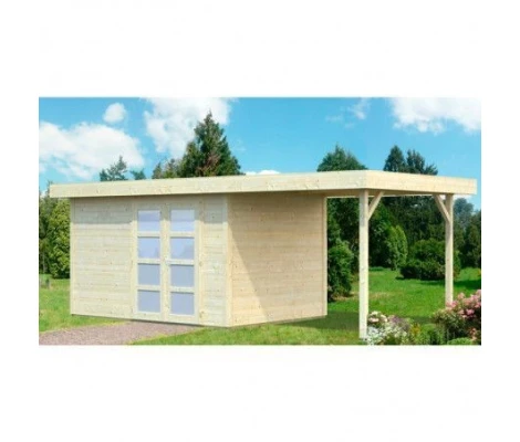 Palmako Cabaña De Madera Lara 8.4 + 5.9 m2 587 x 250 cm fr28-5925